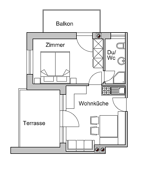 Wohnung 3 Grundriss