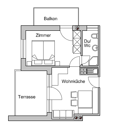Wohnung 3 Grundriss Wohnung 3 Grundriss